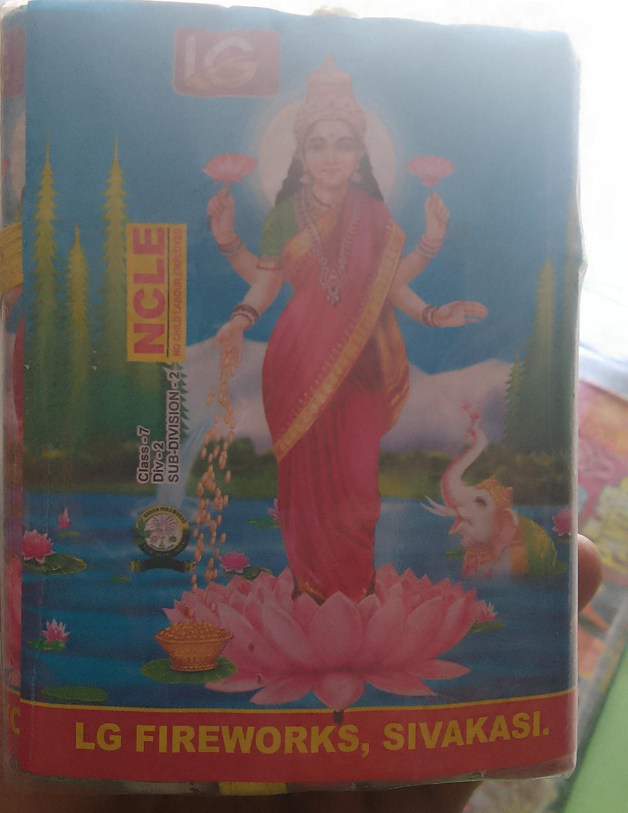 Krish Crackers 4 inch Lakshmi / Hulk